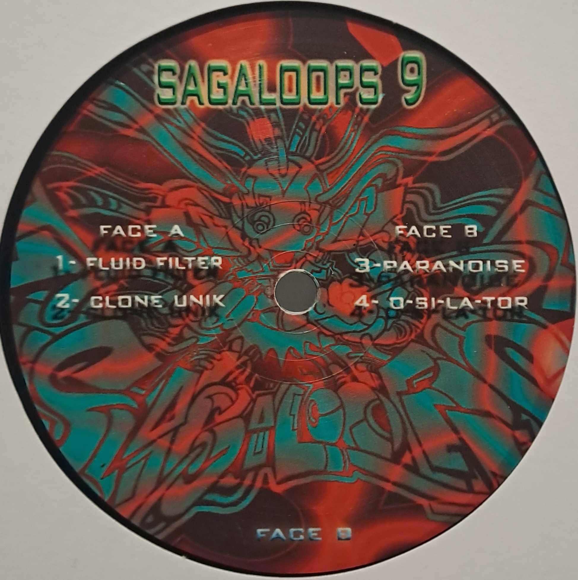 Sagaloops 09 - vinyle freetekno